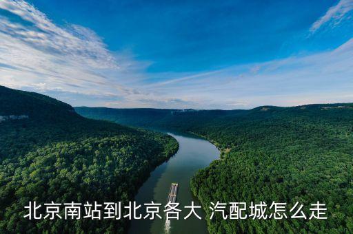 北京南站到北京各大 汽配城怎么走