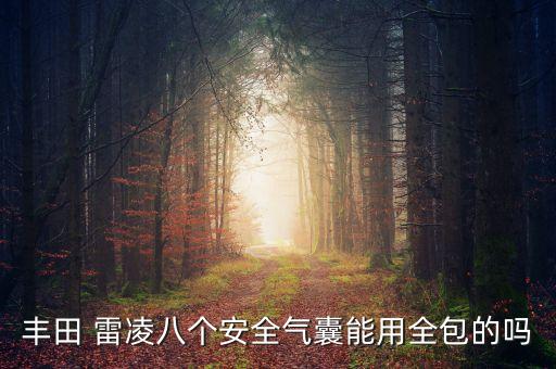 丰田 雷凌八个安全气囊能用全包的吗