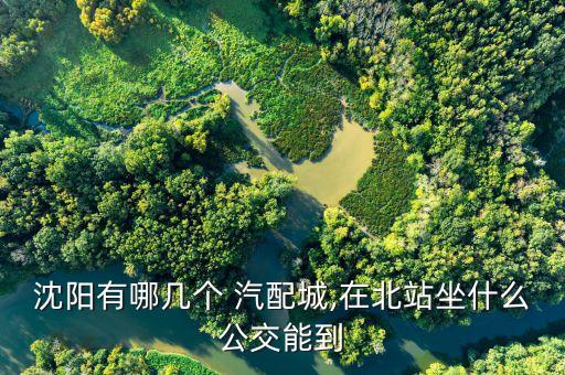 沈阳有哪几个 汽配城,在北站坐什么公交能到