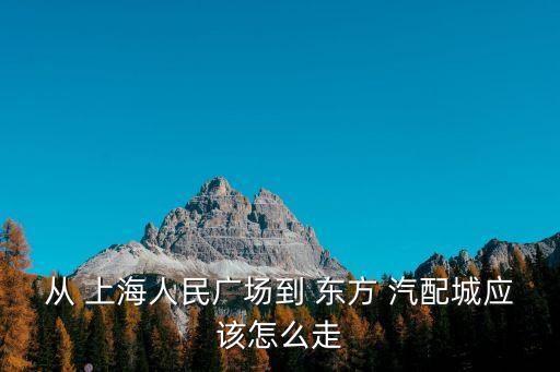 上海??东方汽配城,上海东方汽配城如今怎么样了