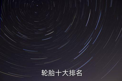  轮胎十大排名