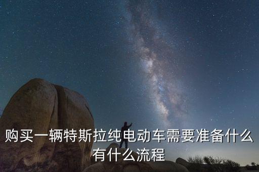 购买一辆特斯拉纯电动车需要准备什么有什么流程