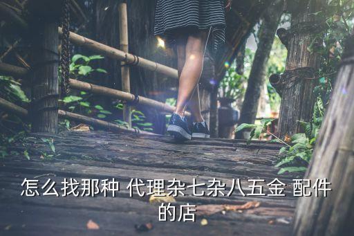 怎么找那种 代理杂七杂八五金 配件的店
