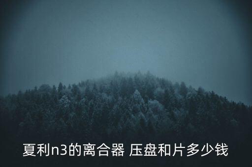 换压盘多少钱,换个压盘多少钱一个