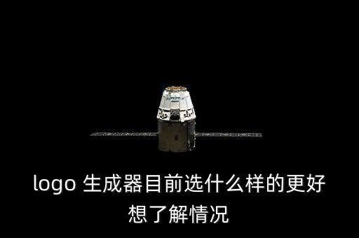 logo 生成器目前选什么样的更好想了解情况