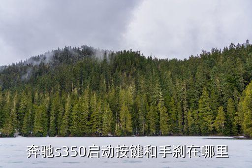  奔驰s350启动按键和手刹在哪里