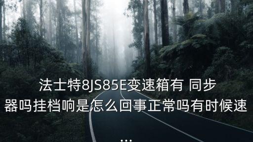 法士特波箱同步器多少钱