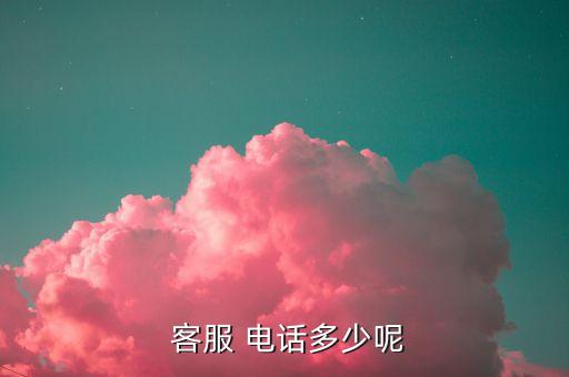  客服 电话多少呢