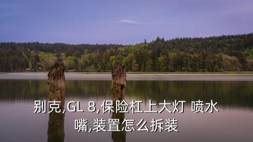 别克,GL 8,保险杠上大灯 喷水嘴,装置怎么拆装