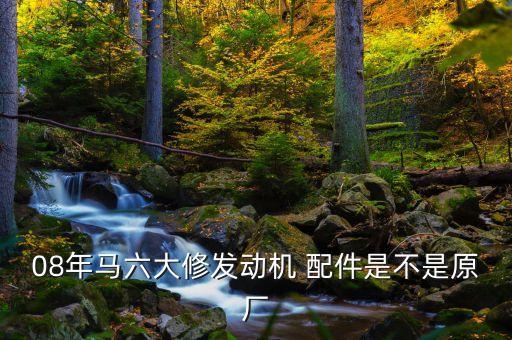 08年马六大修发动机 配件是不是原厂