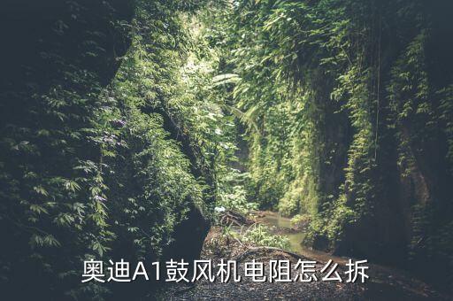 奥迪A1鼓风机电阻怎么拆