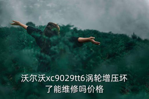 沃尔沃xc9029tt6涡轮增压坏了能维修吗价格