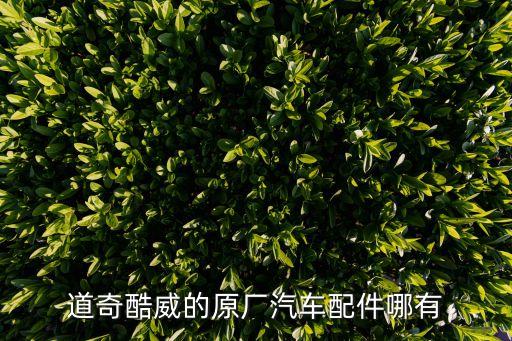 求购道奇酷威拆车件，中国地区道奇酷威汽车零配件难不难买价格高不高