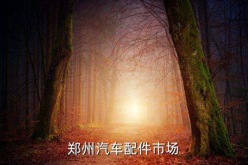 郑州汽车配件市场