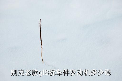 别克老款gl8拆车件发动机多少钱