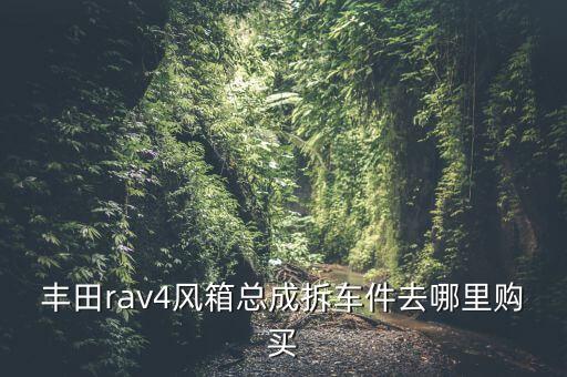 丰田拆车件大全昆明，丰田rav4风箱总成拆车件去哪里购买