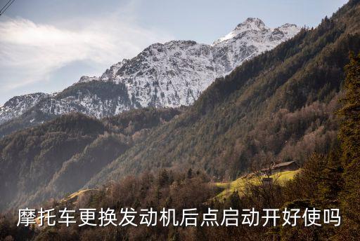 摩托车更换发动机后点启动开好使吗