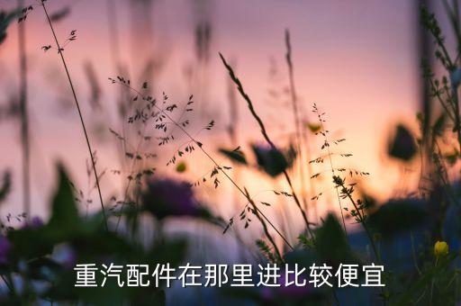 重汽配件在那里进比较便宜