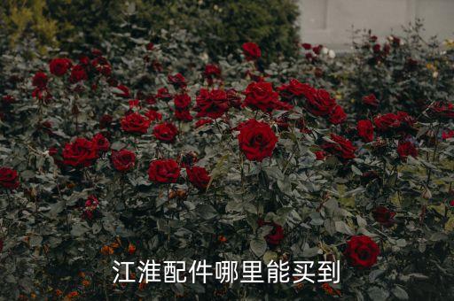 江淮配件哪里能买到
