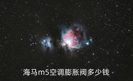 海马M5汽车配件，海马m5空调膨胀阀多少钱