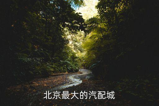 北京最大的汽配城