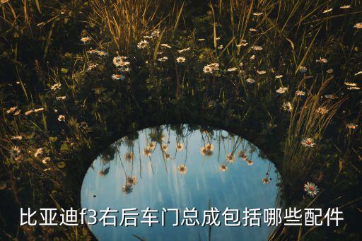 比亚迪f3右后车门总成包括哪些配件