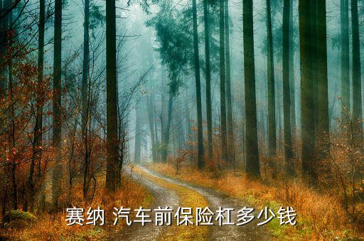 赛纳 汽车前保险杠多少钱