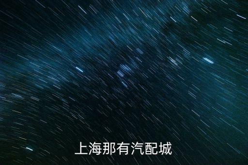上海那有汽配城