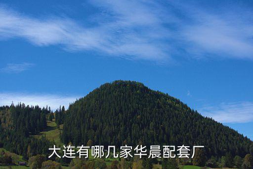 大连有哪几家华晨配套厂
