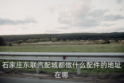 石家庄东联汽配城都做什么配件的地址在哪