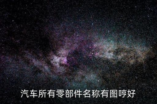 汽车所有零部件名称有图哼好