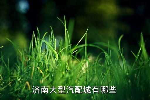 济南大型汽配城有哪些