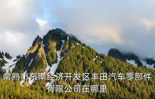 江苏东南汽车配件有限公司地址，太仓那里有专卖东南汽车配件的店
