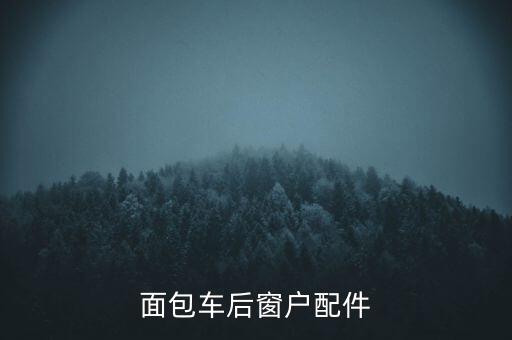 面包车后窗户配件