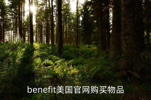 benefit美国官网购买物品
