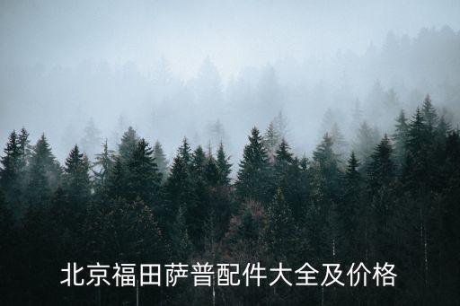 北京福田萨普配件大全及价格