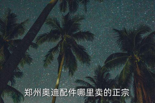 郑州奥迪配件哪里卖的正宗