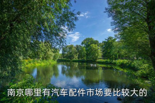南京哪里有汽车配件市场要比较大的