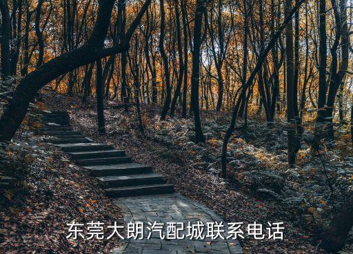 东莞大朗汽配城联系电话