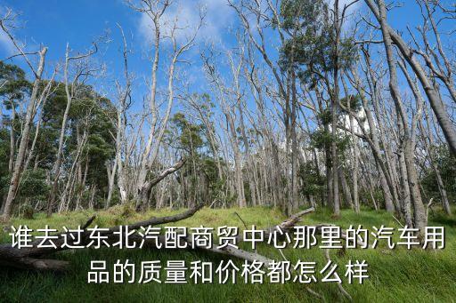 谁去过东北汽配商贸中心那里的汽车用品的质量和价格都怎么样