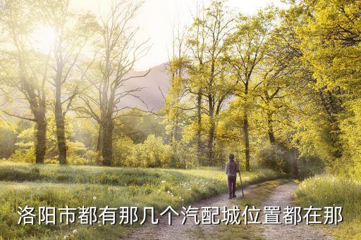 洛阳市都有那几个汽配城位置都在那