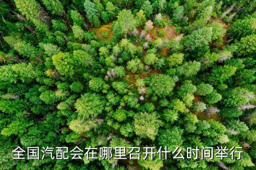 第82届全国汽配会地址，今年下半年全国汽配会在那举行