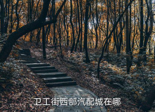 卫工街西部汽配城在哪