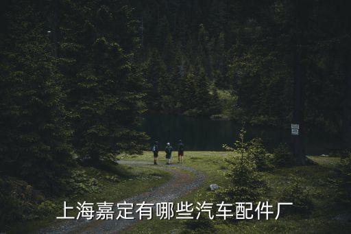 上海嘉定有哪些汽车配件厂