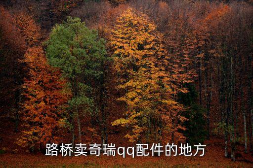 路桥卖奇瑞qq配件的地方