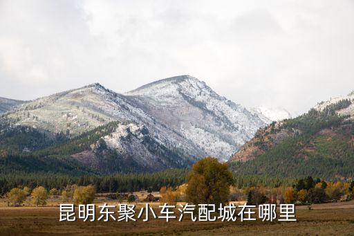 昆明东聚小车汽配城在哪里