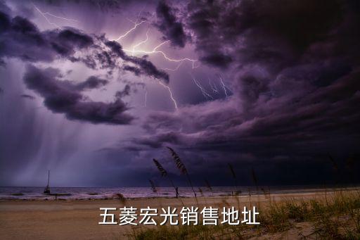 五菱宏光销售地址