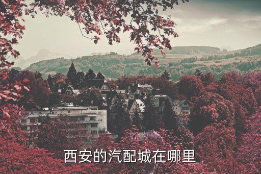 西安汽贸汽配公司地址，西安的汽配城在哪里