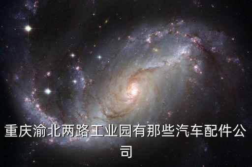 重庆渝北两路工业园有那些汽车配件公司