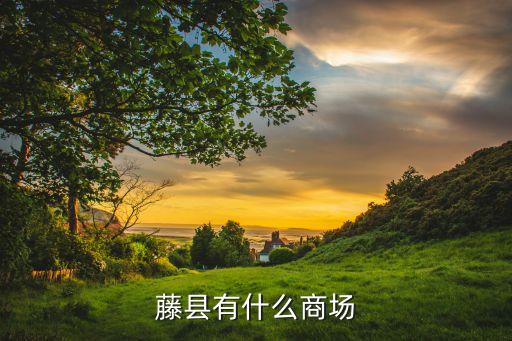 藤县有什么商场